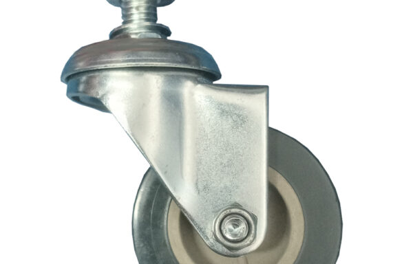 Rodízio Rosca Fixa De PVC 2 Pol – 50mm – 50kg