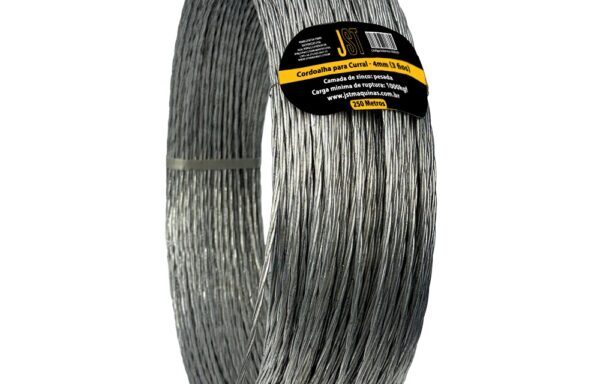 Cordoalha Para Curral 4mm 1000 kgf 3 Fios 250m JST