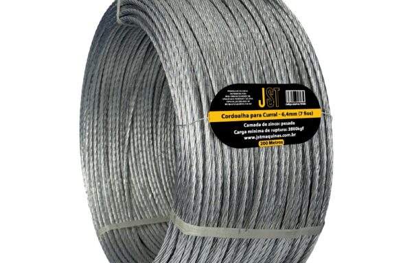Cordoalha Para Curral 7 Fios 6,4mm 200 Metros JST